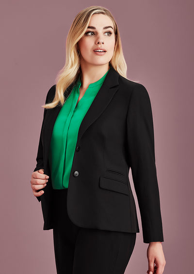 60719 - Biz Corporates - Siena Womens Two Button Mid Length Jackets
