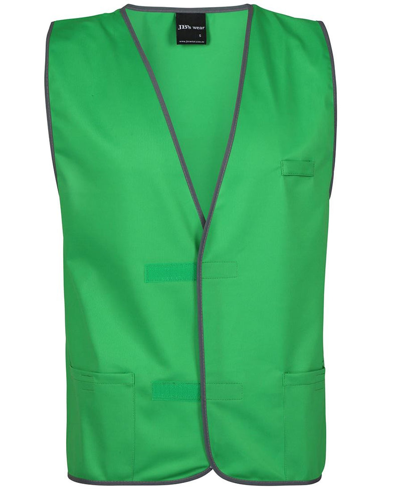 6HFV - Colour Pea Green Vest - velcro fastening