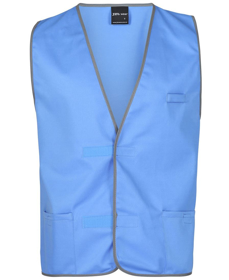 6HFV - Colour Light Blue Vest - velcro fastening
