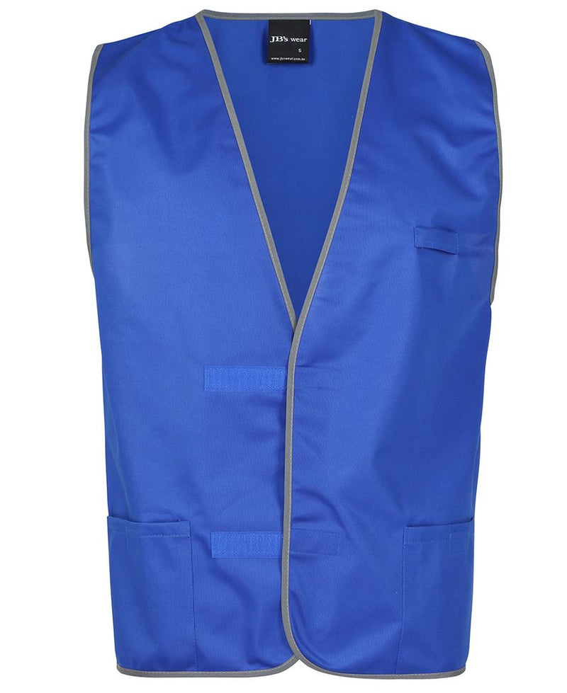 6HFV - Colour Royal Blue Vest - velcro fastening