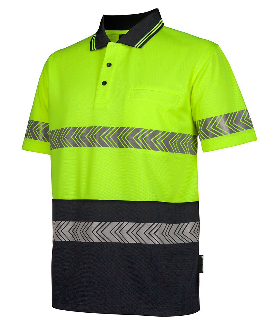 6HSST - JBs Wear - Hi-Viz Segmented Tape Polo