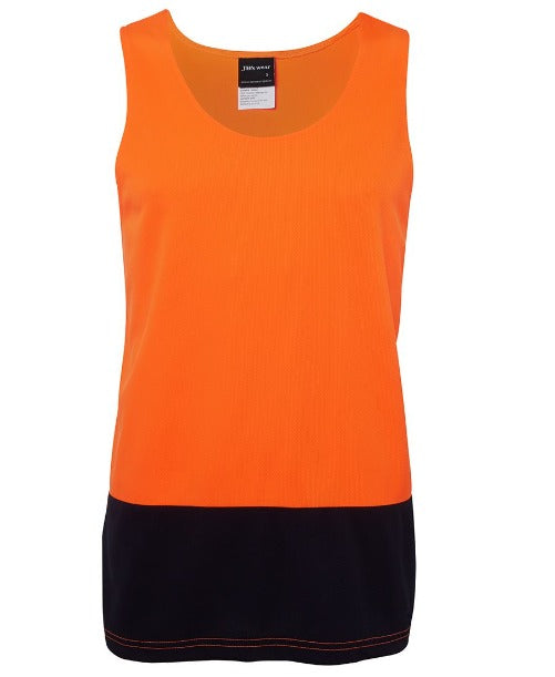 6HTS - JB's Wear - Hi Vis Traditional Singlet