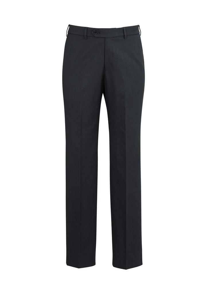 70114R - Biz Corporates - Mens Cool Stretch Adjustable Waist Pant (Regular) | Charcoal