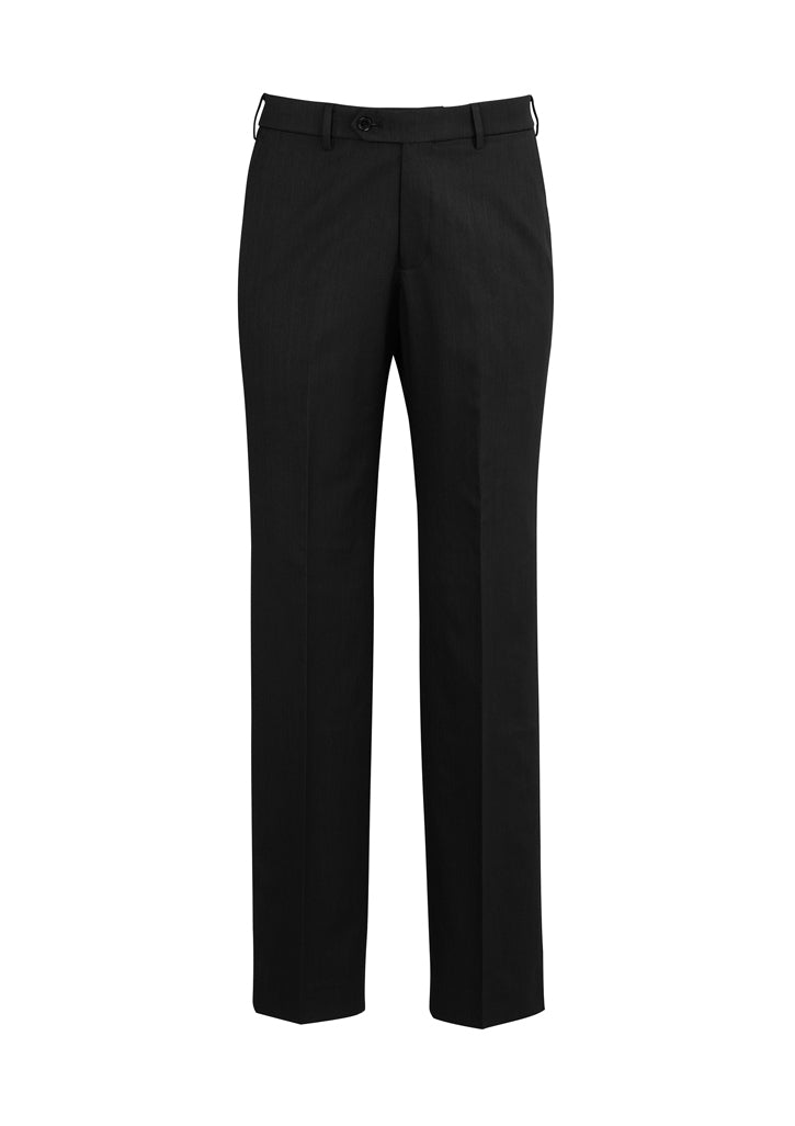 70114S - Biz Corporates - Cool Stretch Mens Adjustable Waist Pant Stout | Black