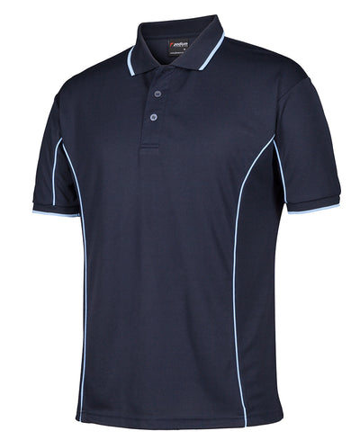 Podium Piping trim Polo - Navy body with trim choices