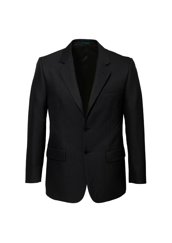 80111 - Biz Corporates - Cool Stretch Mens Two Button Classic Jacket | Black