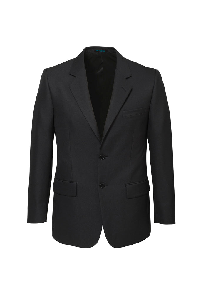 80111 - Biz Corporates - Cool Stretch Mens Two Button Classic Jacket | Charcoal
