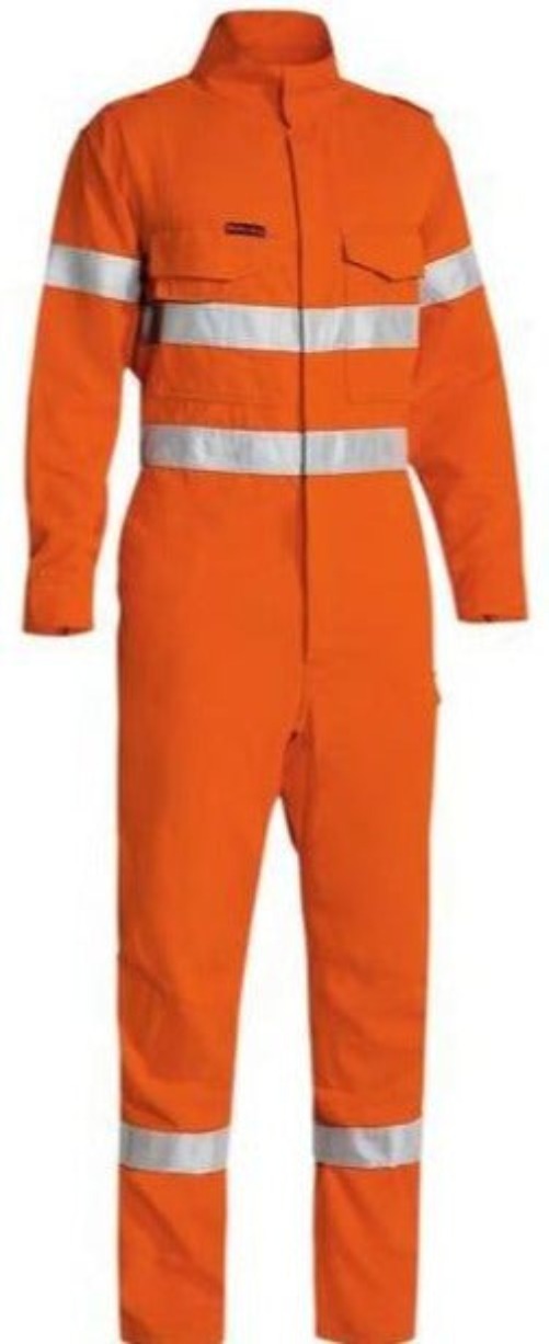 BC8185T - Hi-Vis Flame Resistant Lightweight Engineered Overall