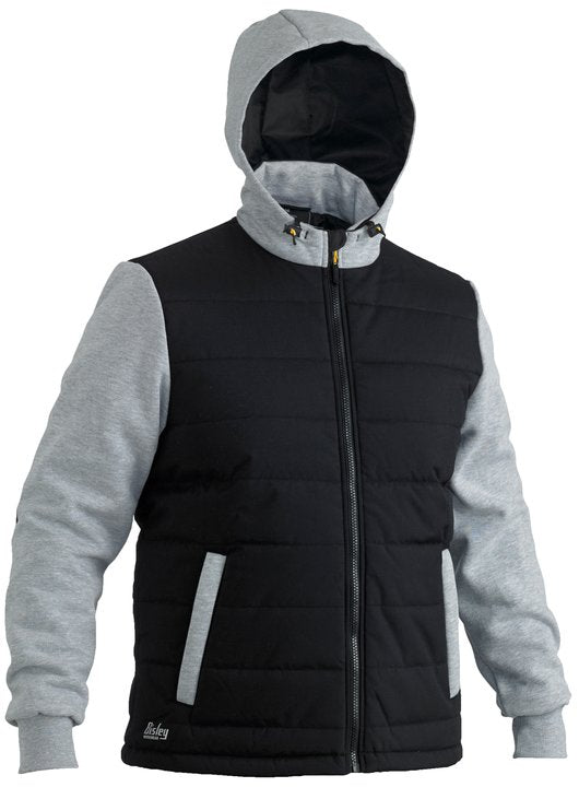 BJ6944 - Bisley - Flx & Move™ Contrast Puffer Fleece Hooded JacketT