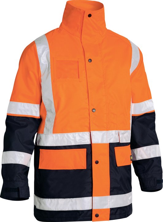 BK6975 - Bisley - Hi-Viz  5-in-1 Waterproof Jacket