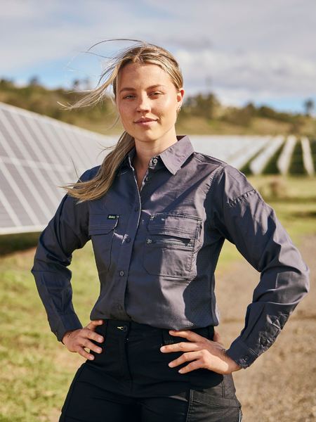 BL6490 - Bisley - Womens X Airflow™ Stretch Airflow Ripstop Shirt