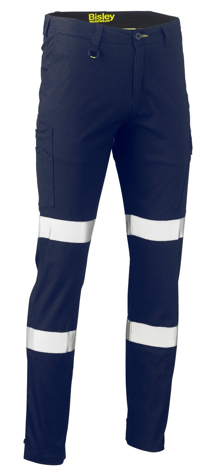 BPC6008T - Bisley - Taped Biomotion Stretch Cotton Drill Cargo Pants