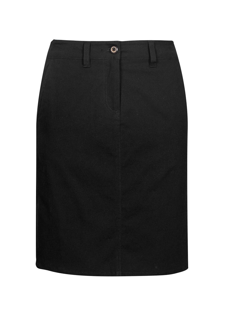 BS022L - Biz Collection - Womens Lawson Skirt | Black