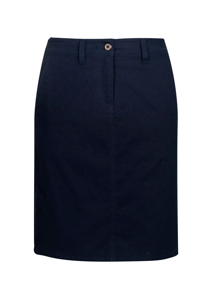 BS022L - Biz Collection - Womens Lawson Skirt | Navy