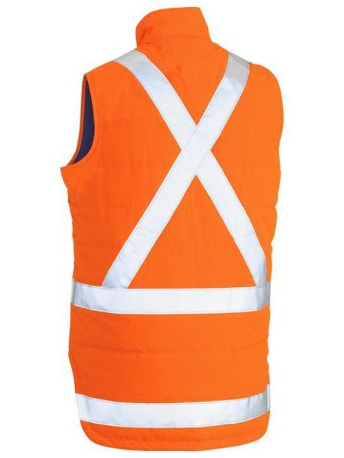 Bisley - BV0379XT - Hi-Vis Puffer Vest - TTMC-W17 compliant