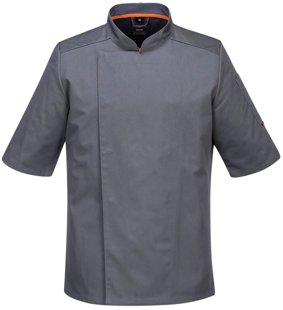 C738 - Portwest - MeshAir Pro Chefs Jacket - short sleeve