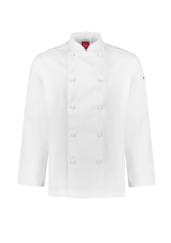 CH230ML - Biz Collection - Al Dente Mens Chef Jacket | White