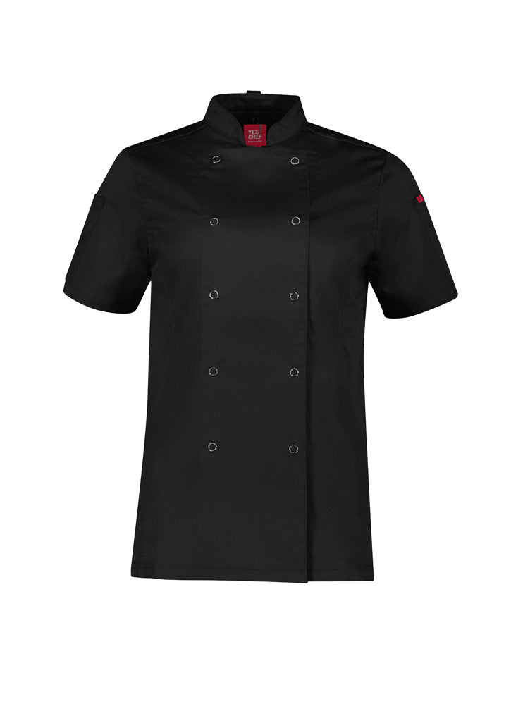CH232LS - Biz Collection - Zest Womens Chef Jacket | Black