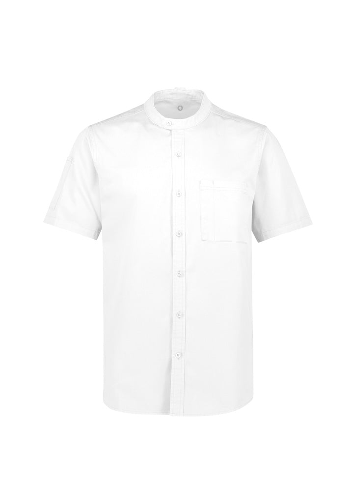 CH329MS - Biz Collection - Salsa Unisex Chef Shirt | White