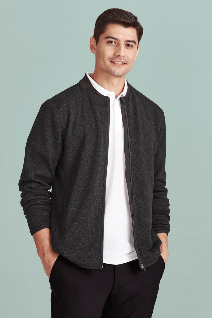 CO342MJ - Biz Care - NOVA Mens Knit Jacket