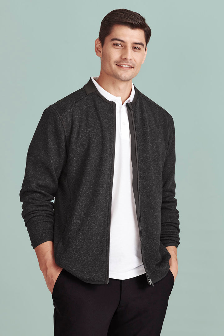 CO342MJ - Biz Care - NOVA Mens Knit Jacket