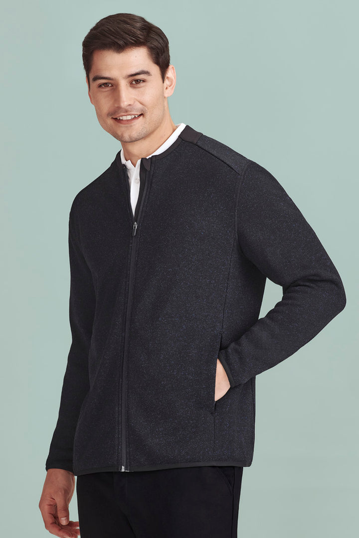 CO342MJ - Biz Care - NOVA Mens Knit Jacket