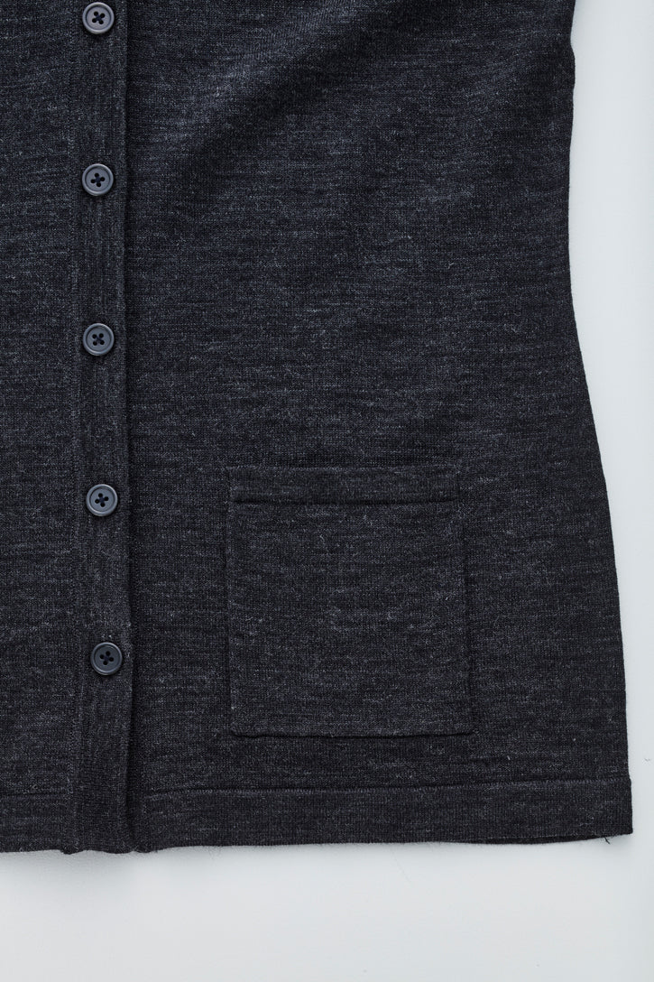 CK961LV - Biz Care - Womens Button Front Knit Vest