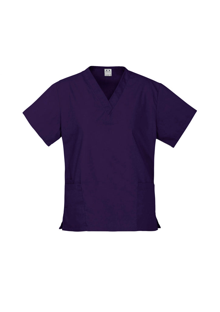 H10622 - Biz Collection - Womens Classic Scrub Top | Purple