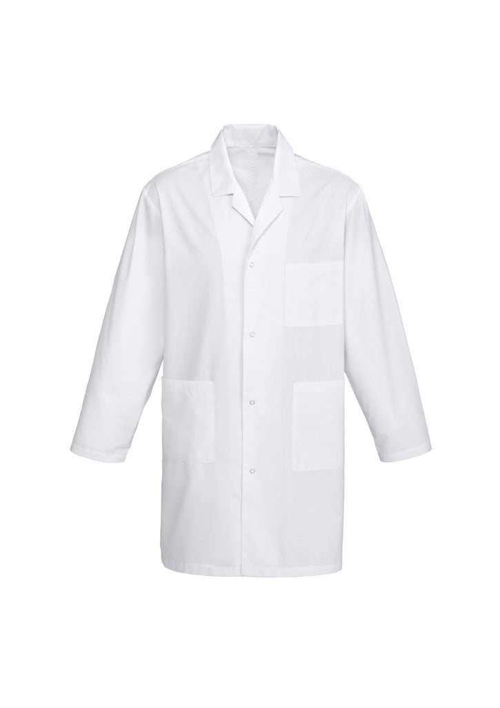 H132ML - Biz Care - Unisex Classic Lab Coat | White