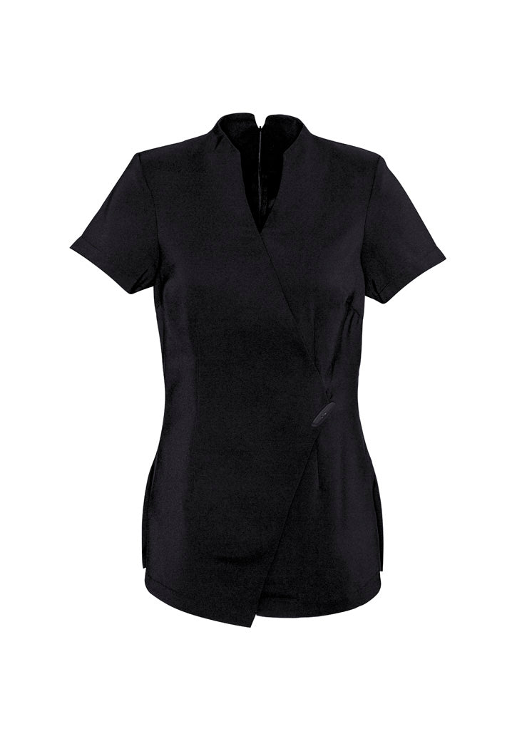 H630L - Biz Collection - Womens Spa Tunic | Black
