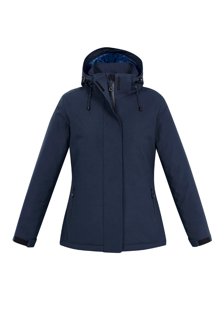J132L - Biz Collection - Ladies Eclipse Jacket - 10,000mm Waterproof | Navy