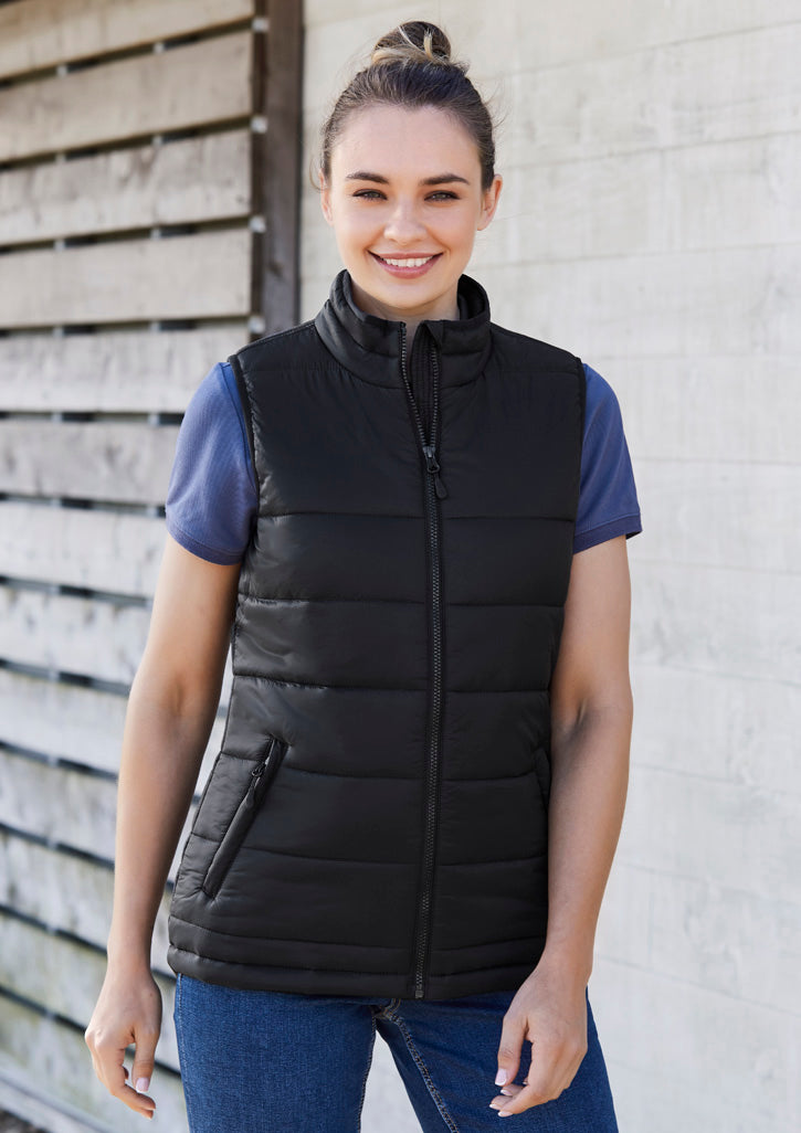 J211L - Biz Collection - Alpine Ladies Puffer Vest
