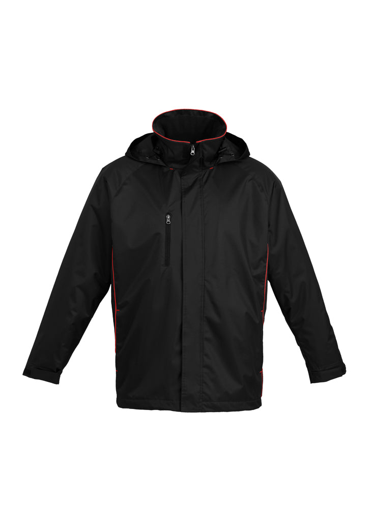 J236ML - Biz Collection - Unisex Core Jacket | Black/Red