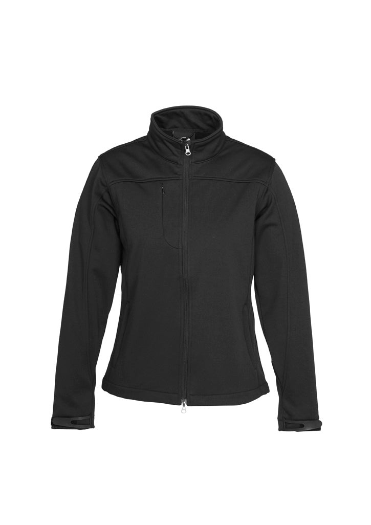 J3825 - Biz Collection - Womens Softshell Jacket | Black