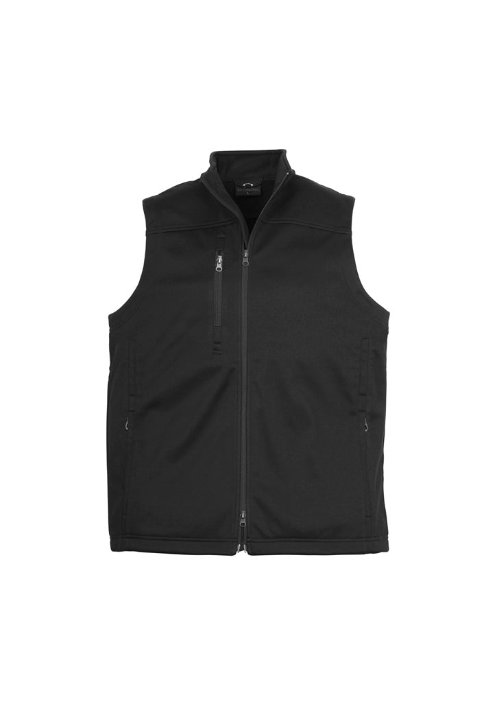 J3881 - Biz Collection - Mens Softshell Vest | Black