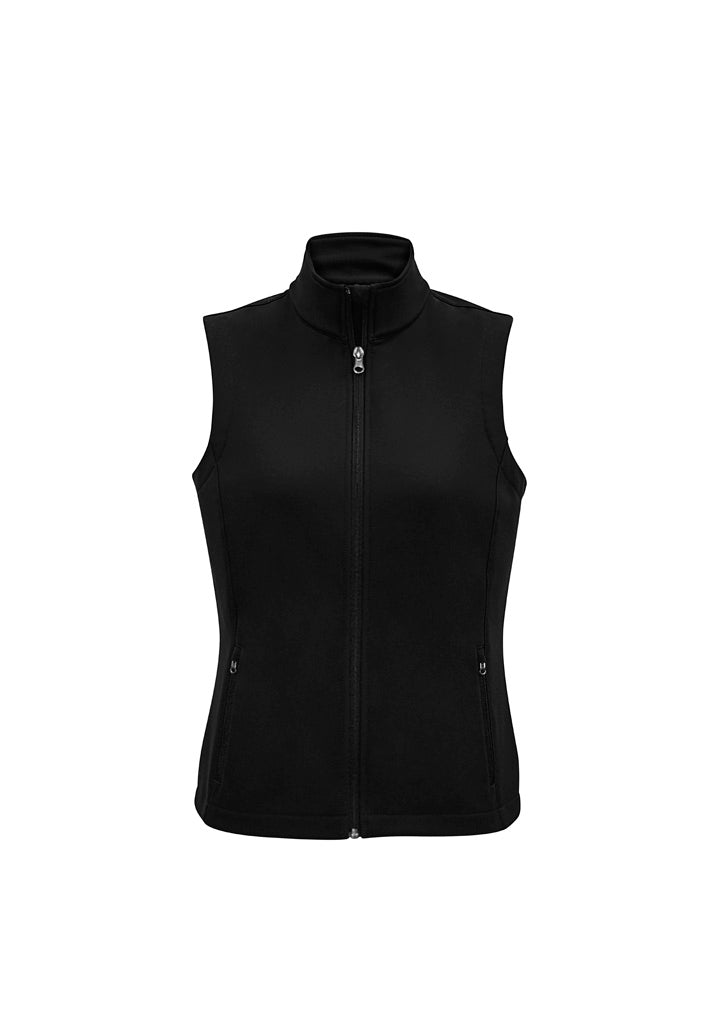 J830L - Biz Collection - Womens Apex Vest | Black
