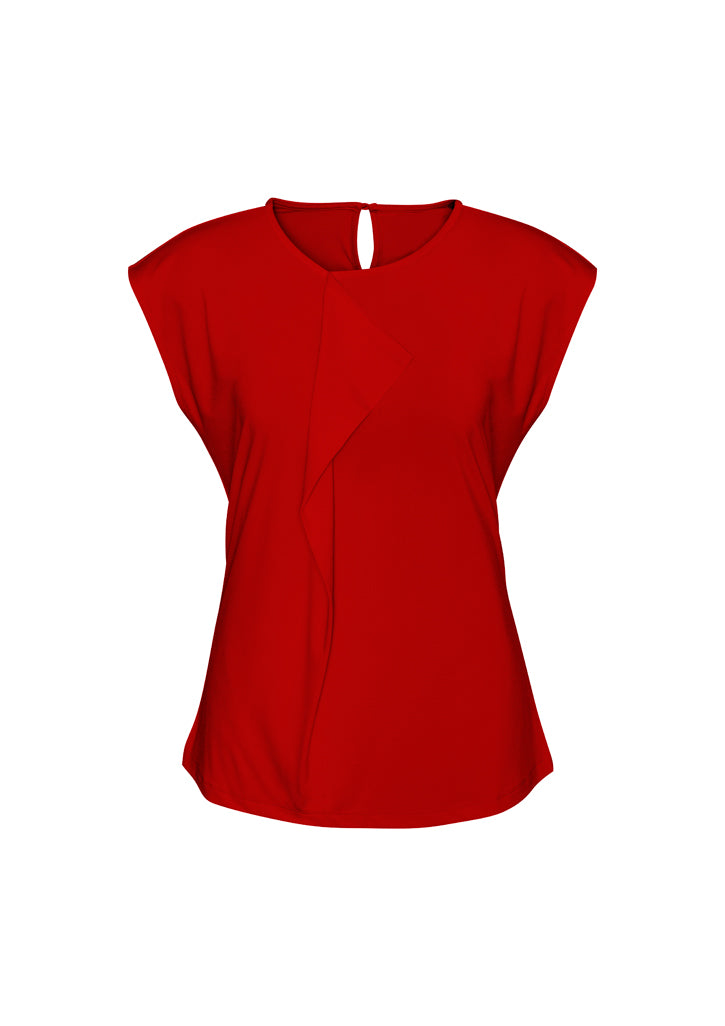 K624LS - Biz Collection - Womens Mia Top | Red