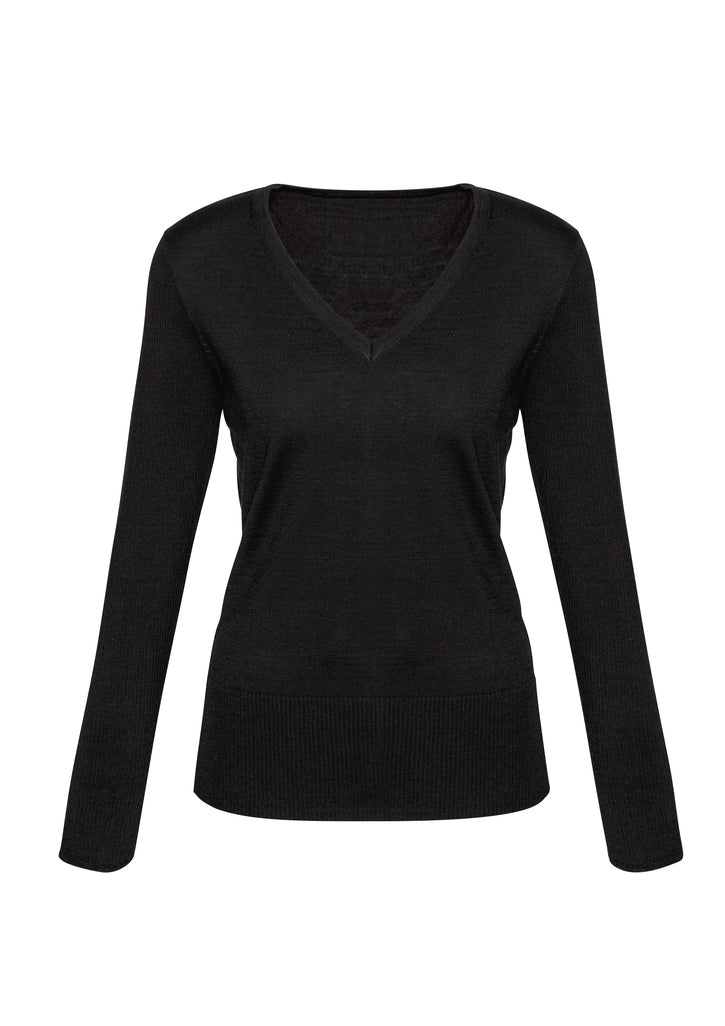 LP618L - Biz Collection - Ladies Milano Pullover | Black
