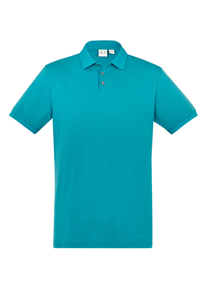 P105MS - Biz Collection - Men's City Polo - 95% Cotton rich - 190gsm | Teal