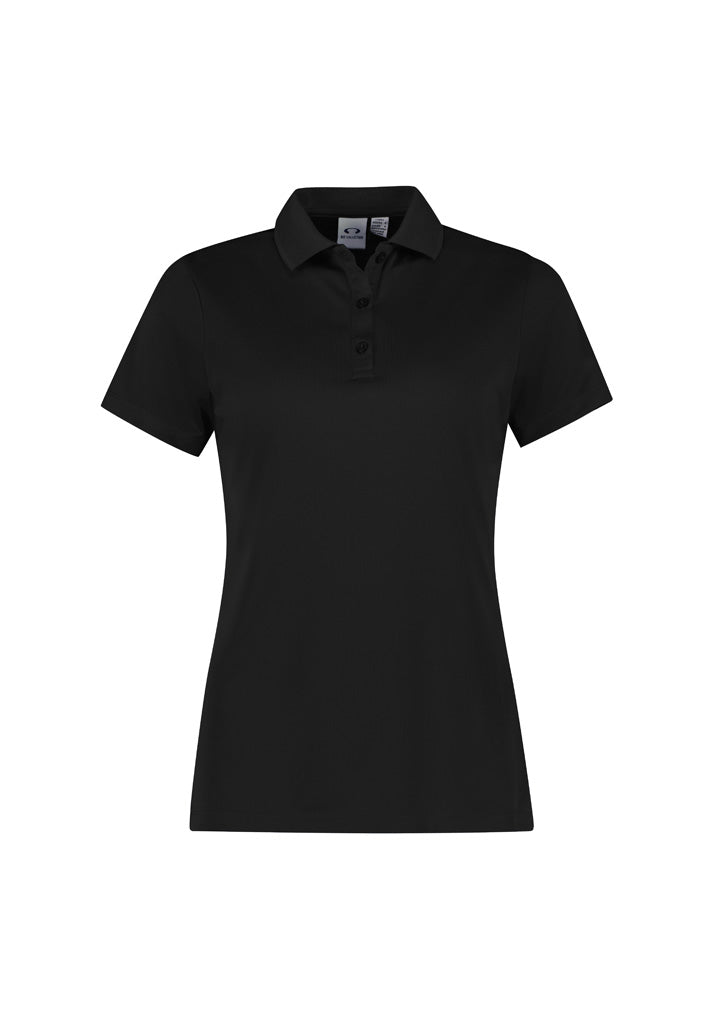 P206LS - Biz Collection - Womens Action Short Sleeve Polo | Black