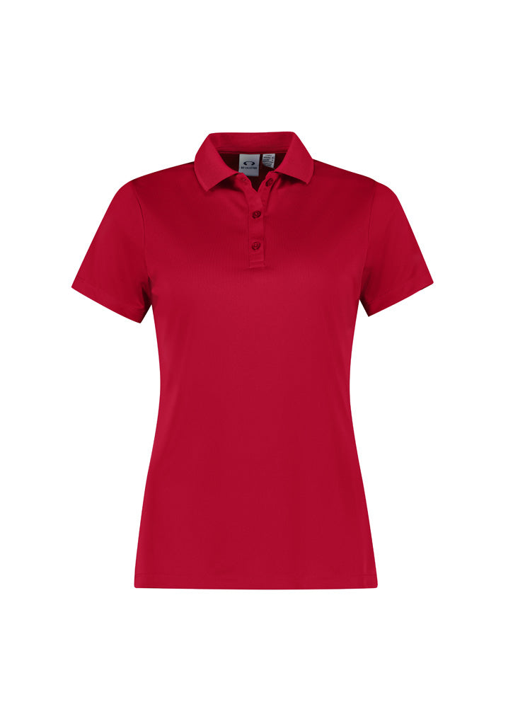 P206LS - Biz Collection - Womens Action Short Sleeve Polo | Red