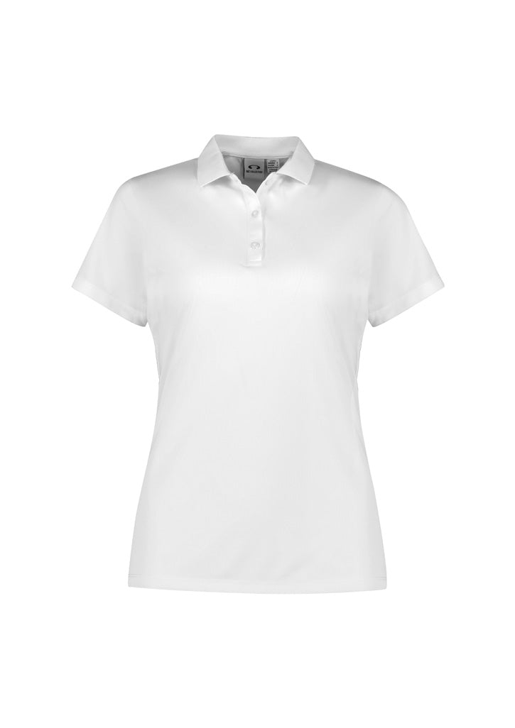 P206LS - Biz Collection - Womens Action Short Sleeve Polo | White