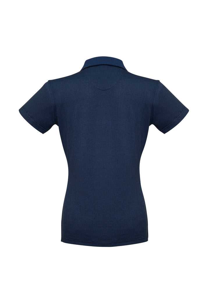 P501LS - Biz Collection - Womens Shadow Short Sleeve Polo