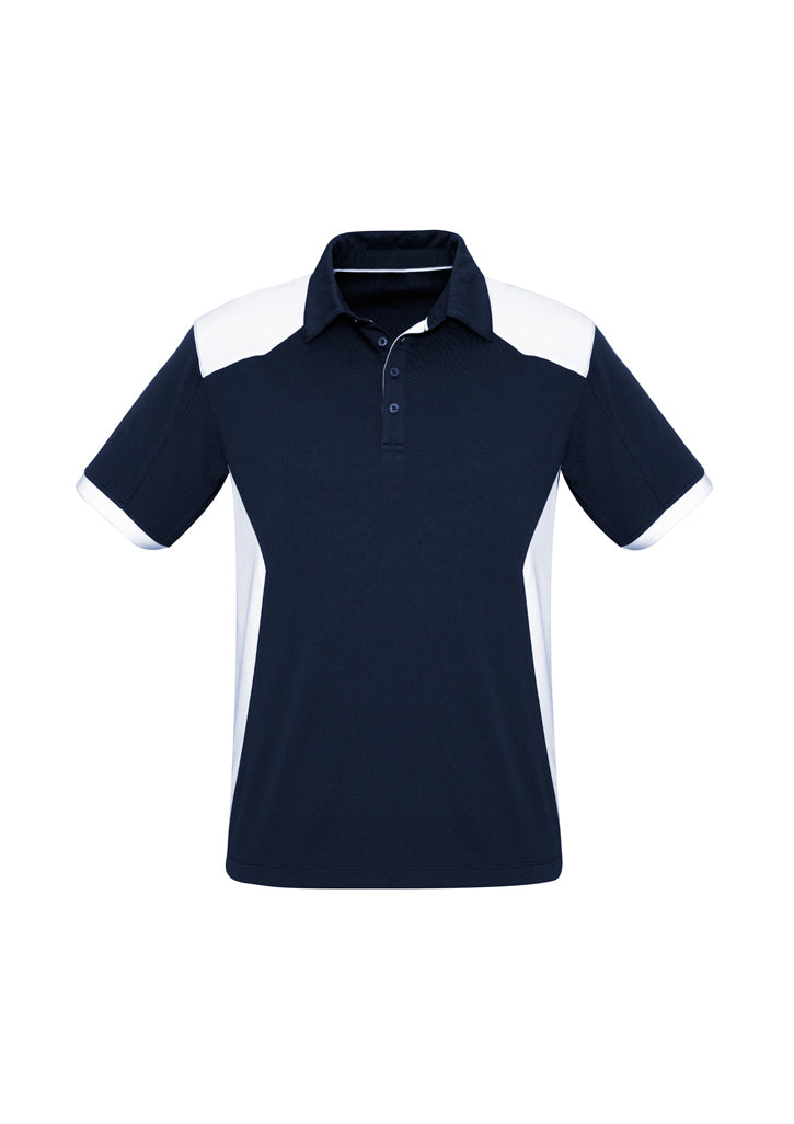 P705MS - Biz Collection - Mens Rival Short Sleeve Polo | Navy/White