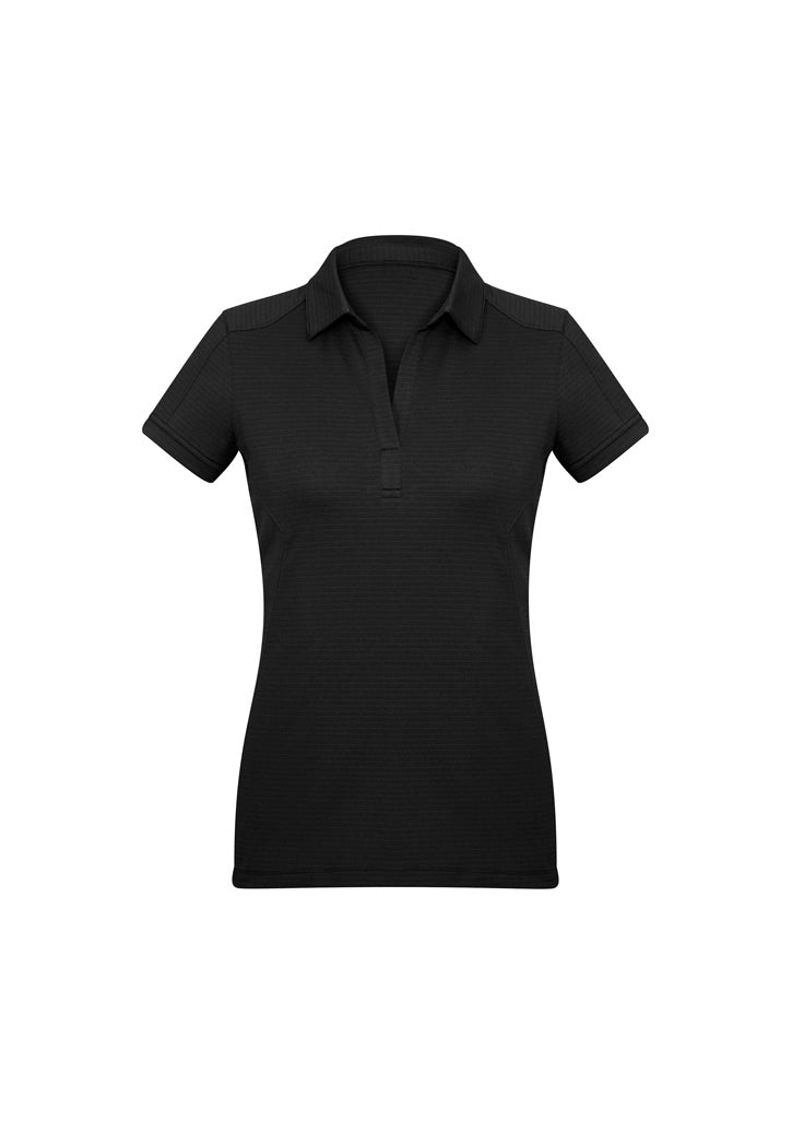 P706LS - Biz Collection - Womens Profile Short Sleeve Polo | Black