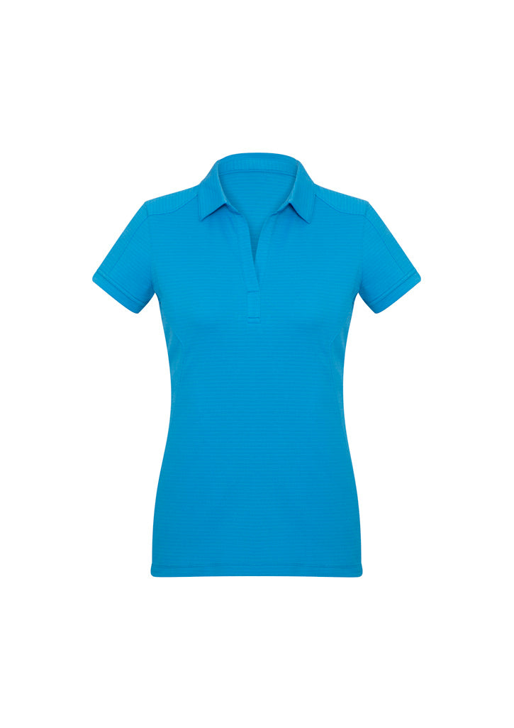 P706LS - Biz Collection - Womens Profile Short Sleeve Polo | Cyan