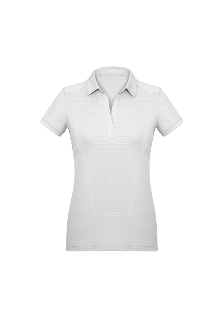 P706LS - Biz Collection - Womens Profile Short Sleeve Polo | White