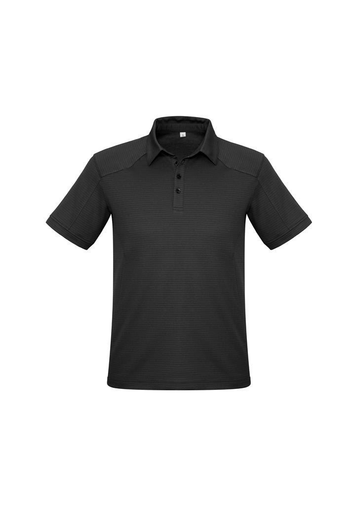 P706MS - Biz Collection - Mens Profile Short Sleeve Polo | Black