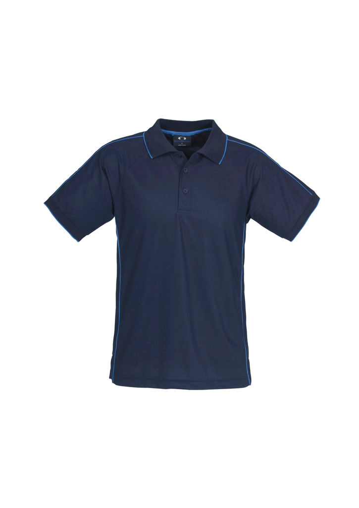 P9900 - Biz Collection - Mens Resort Short Sleeve Polo | Navy/Mid Blue