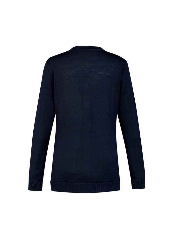 CK045LC - Biz Care - Womens Button Front Knit Cardigan
